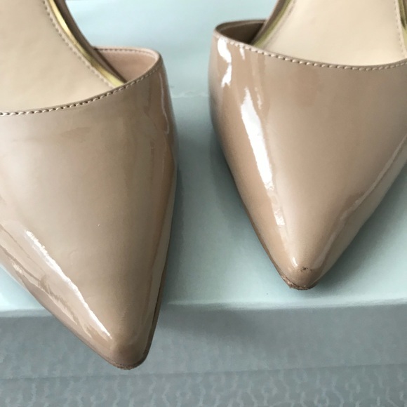 Jessica Simpson Nude Stilettos with Buckle Strap - Picture 4 of 8
